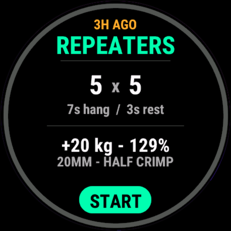 Hangboard - Finger Training · Screenshot 1