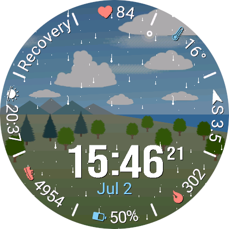 Full Season 24 Watch Face · Screenshot 1