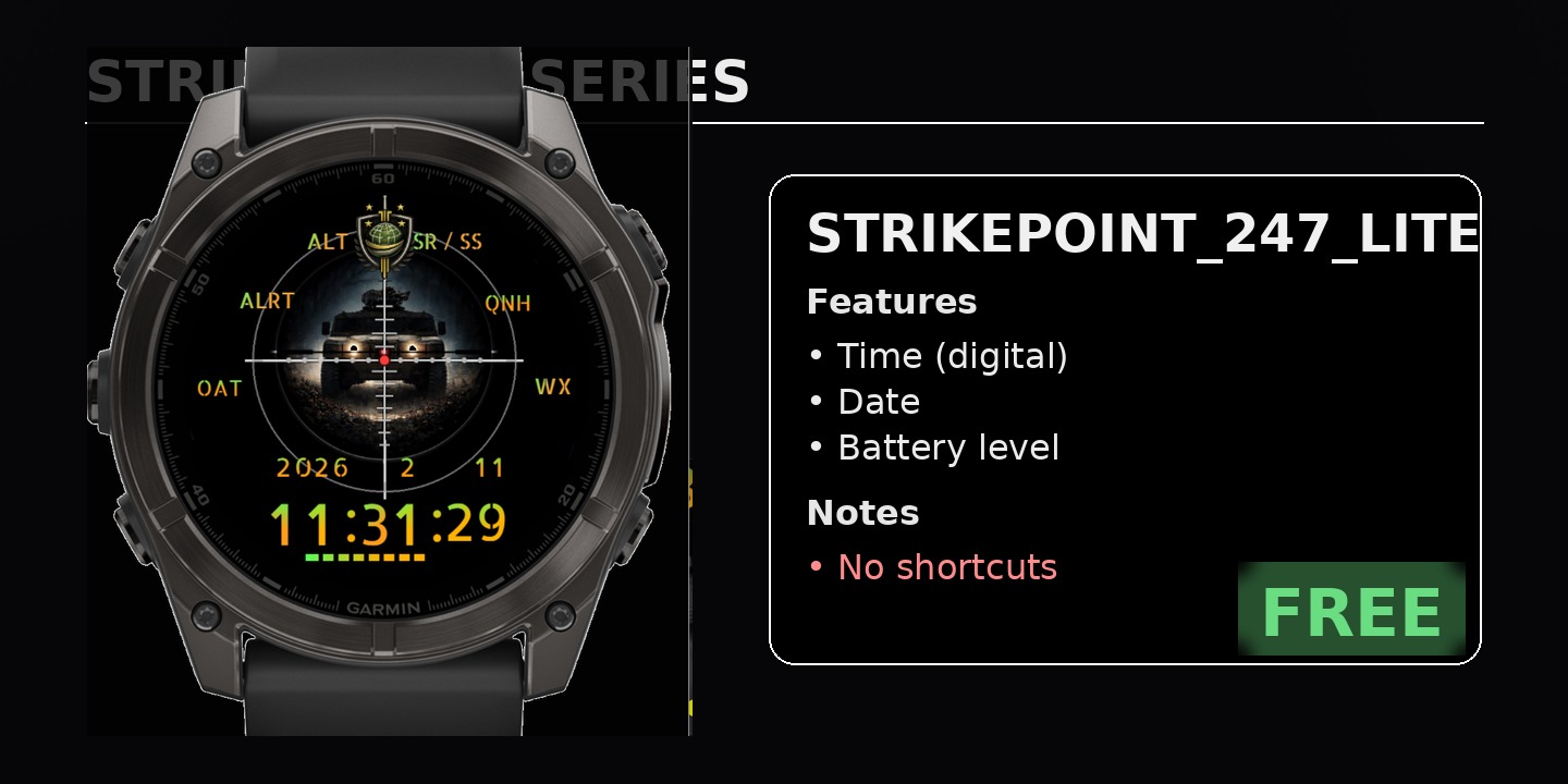 STRIKEPOINT 247 – CORE HUD (LITE) · Screenshot 0