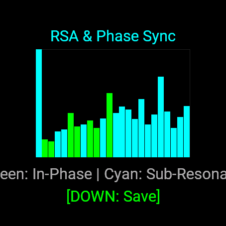 Peak Frequency: HRV Resonance Breath Pacer · Screenshot 4