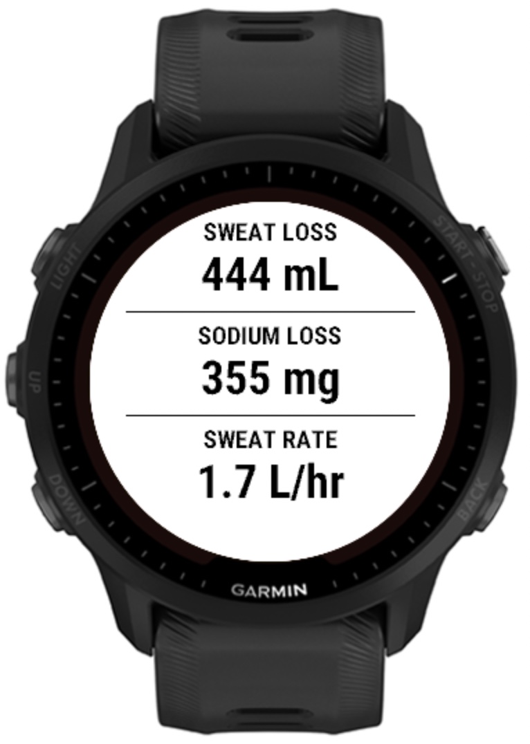Salty - Live sweat loss & sodium tracking screenshot 1