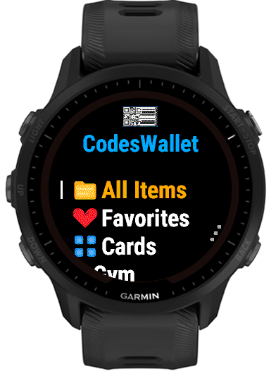 CodesWallet – QR 碼、條碼與文字 · Screenshot 2