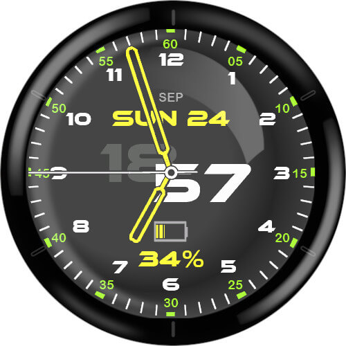 Just Simple Analog Numbers Speed Gen3 · Screenshot 2