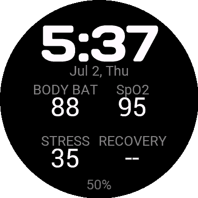 Body Battery Stack · Screenshot 4