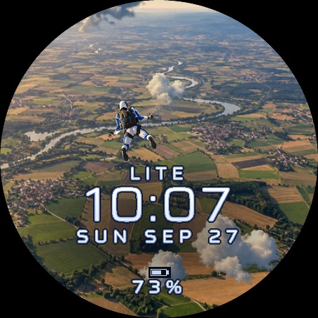 Freefall Lite – Free Skydive Watch Face · Screenshot 3