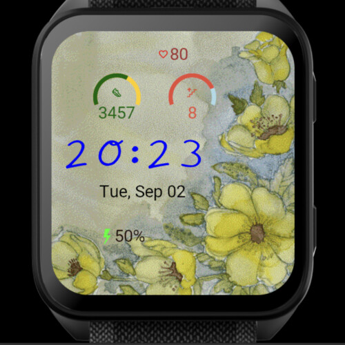 Golden Blooms – Yellow Floral Watercolor · Screenshot 0