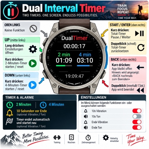 Dual Interval Timer · Screenshot 3