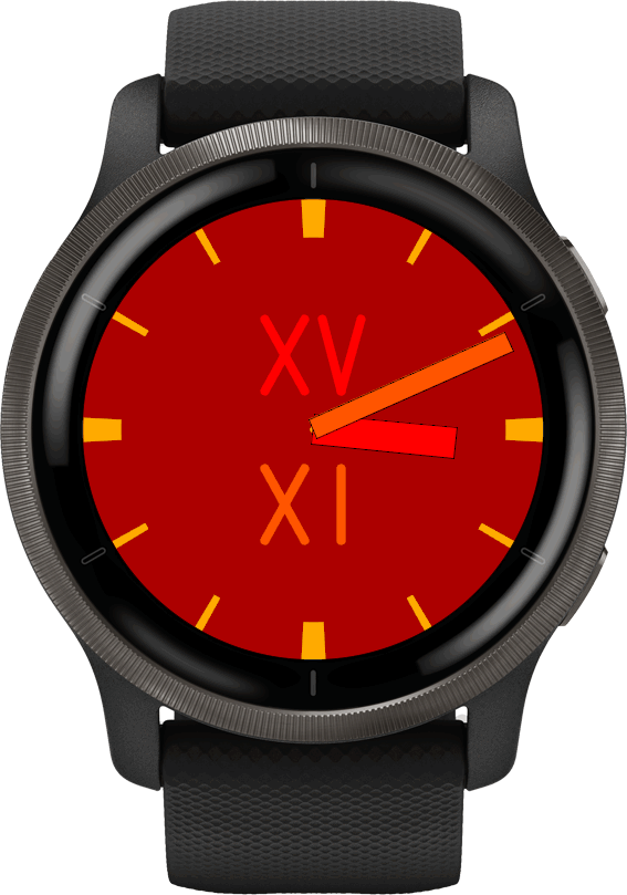 Roman Digital Watch · Screenshot 4