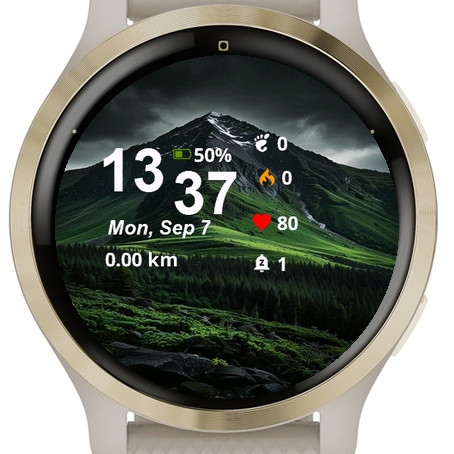 Green Mountain Dark Clouds · Screenshot 0