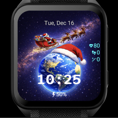 Santa Over Planet Earth · Screenshot 0