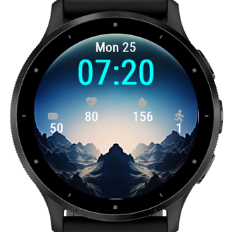 Gradient Mountains · Screenshot 0