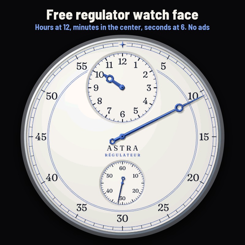 Astra Sidereal Free – 规度表 三针分离表盘 · Screenshot 0