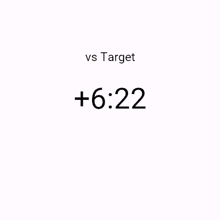 Race Pace Delta - Target Pace Field · Screenshot 0