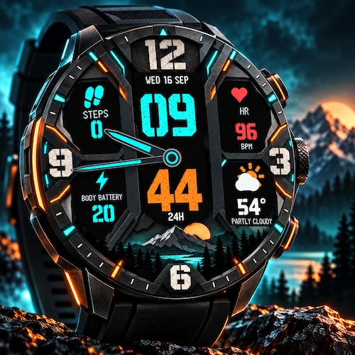 Summit Forge Hybrid - Analog Watch face · Screenshot 2
