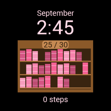 Steps Book Shelf · Screenshot 2
