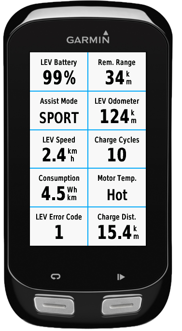 Garmin connect ebike hotsell