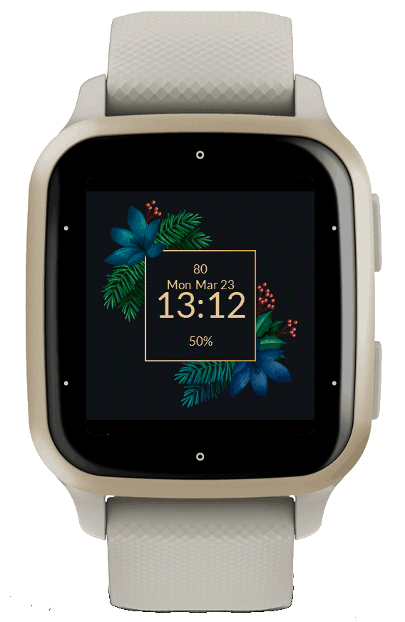 Golden Frame With Flowers · Screenshot 4