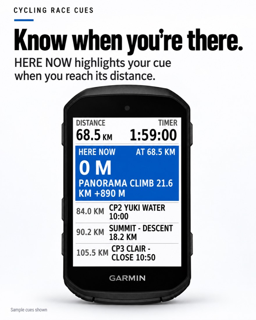 Cycling Race Cues · Screenshot 1