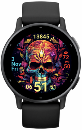 Skull with Flowers 2 · Screenshot 1