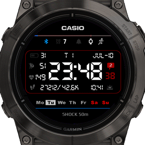 RCD - CASIO V1 (retro classic digital) P · Screenshot 2