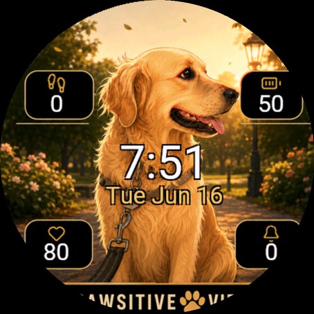 Pawsitive Vibes – Golden Retriever · Screenshot 0