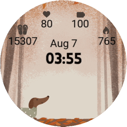 Autumn Dog Animated · Screenshot 0