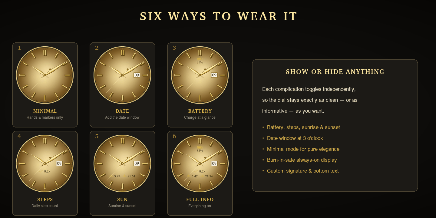 Swiss Automatic Vintage Masters · Screenshot 3
