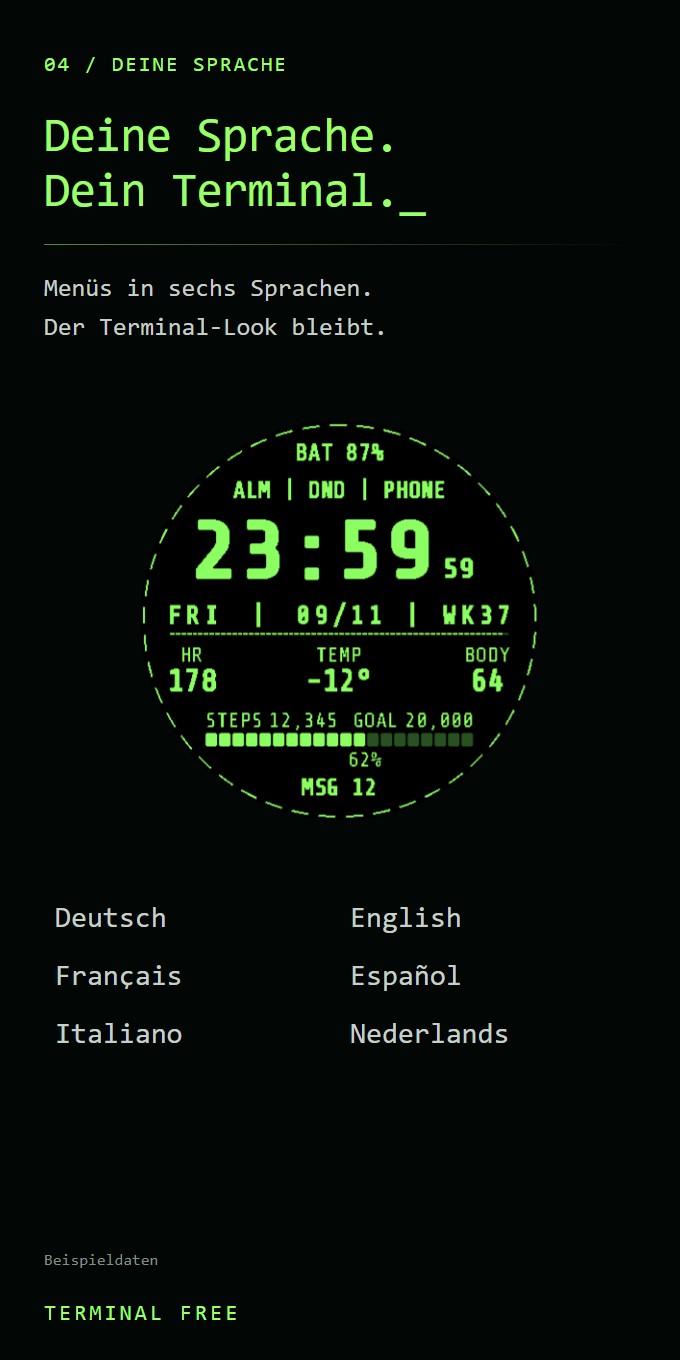 Retro Digital Free – Terminal · Screenshot 3