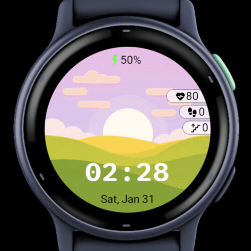 Pastel Sunrise Hills 4