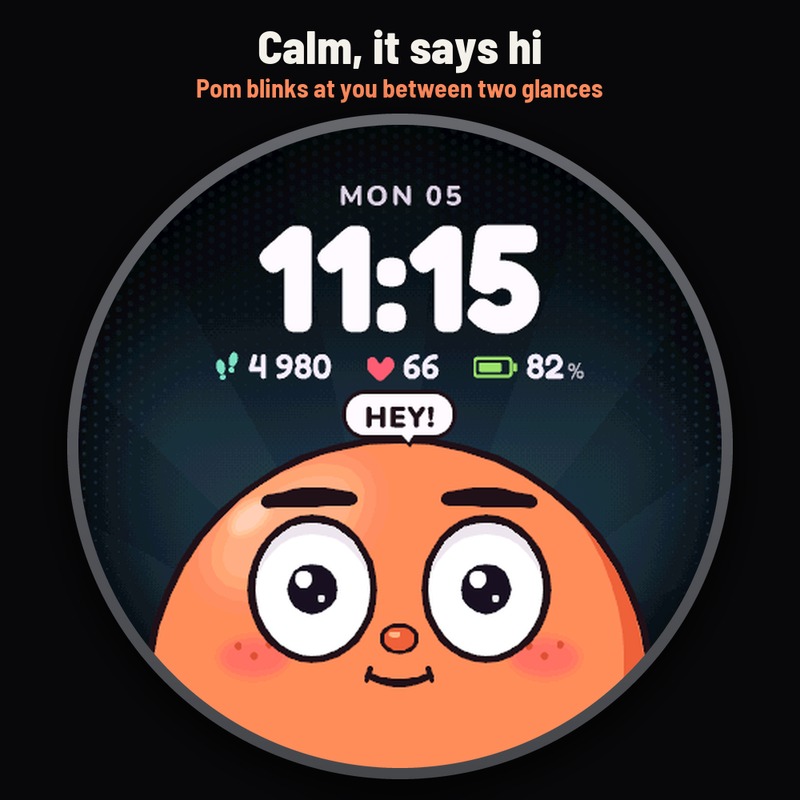Astra Mood Free – 有趣的动画表情反应表盘 · Screenshot 2