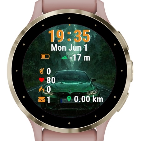 Green Car Parked Rain · Screenshot 1