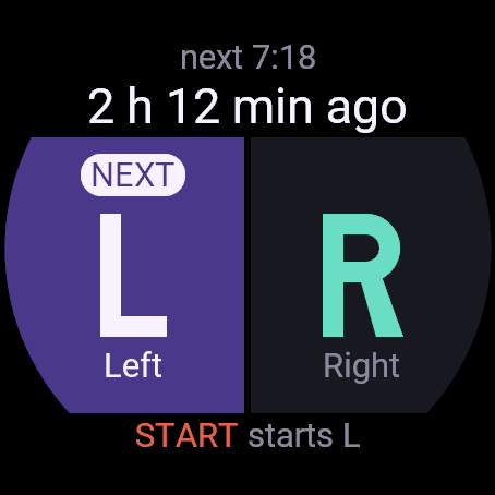 Toma – Breastfeeding Tracker · Screenshot 0