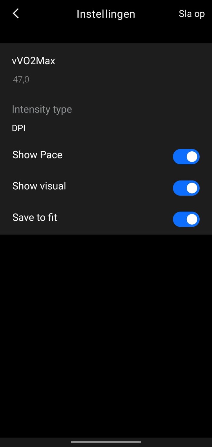 Dynamic Pace Intensity · Screenshot 2