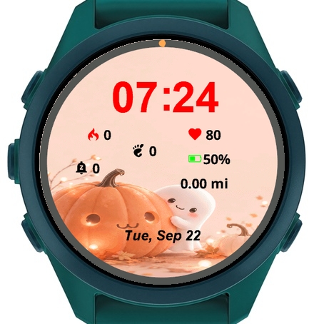 Pumpkin Ghost Face · Screenshot 1