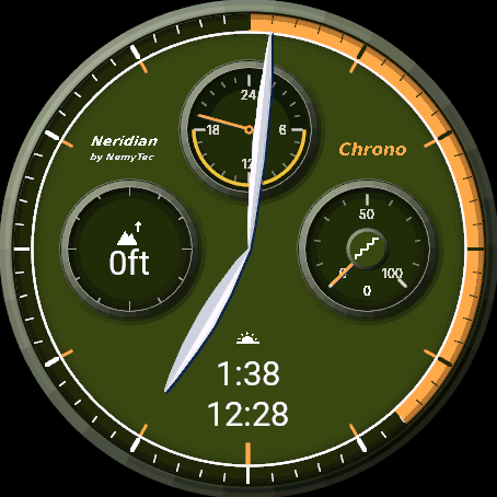 Neridian Chrono – display analogico · Screenshot 4