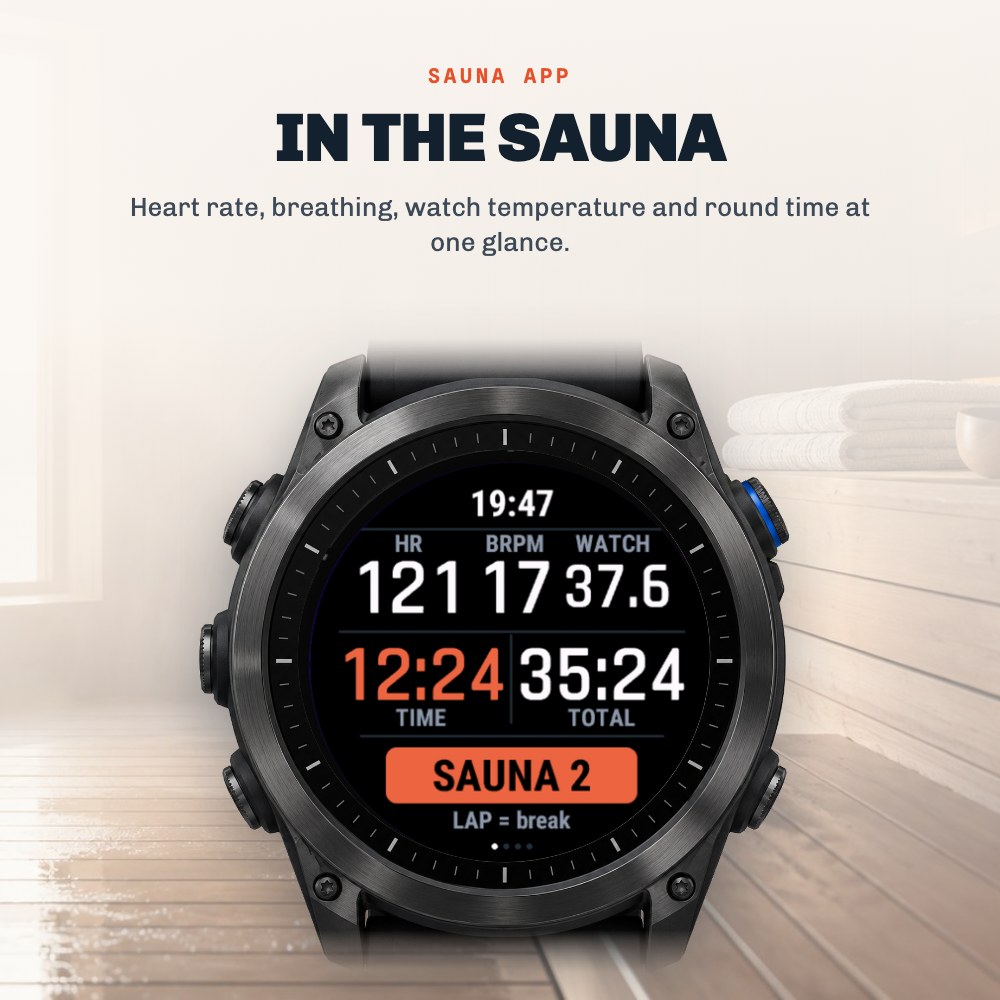 Sauna App - Sauna Tracker & HR Recovery · Screenshot 0