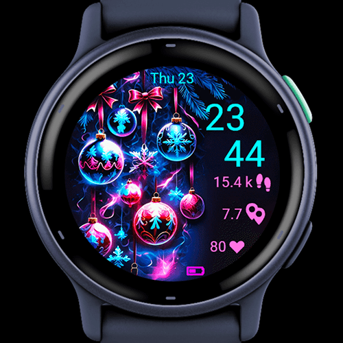 Neon Christmas Glow G · Screenshot 4