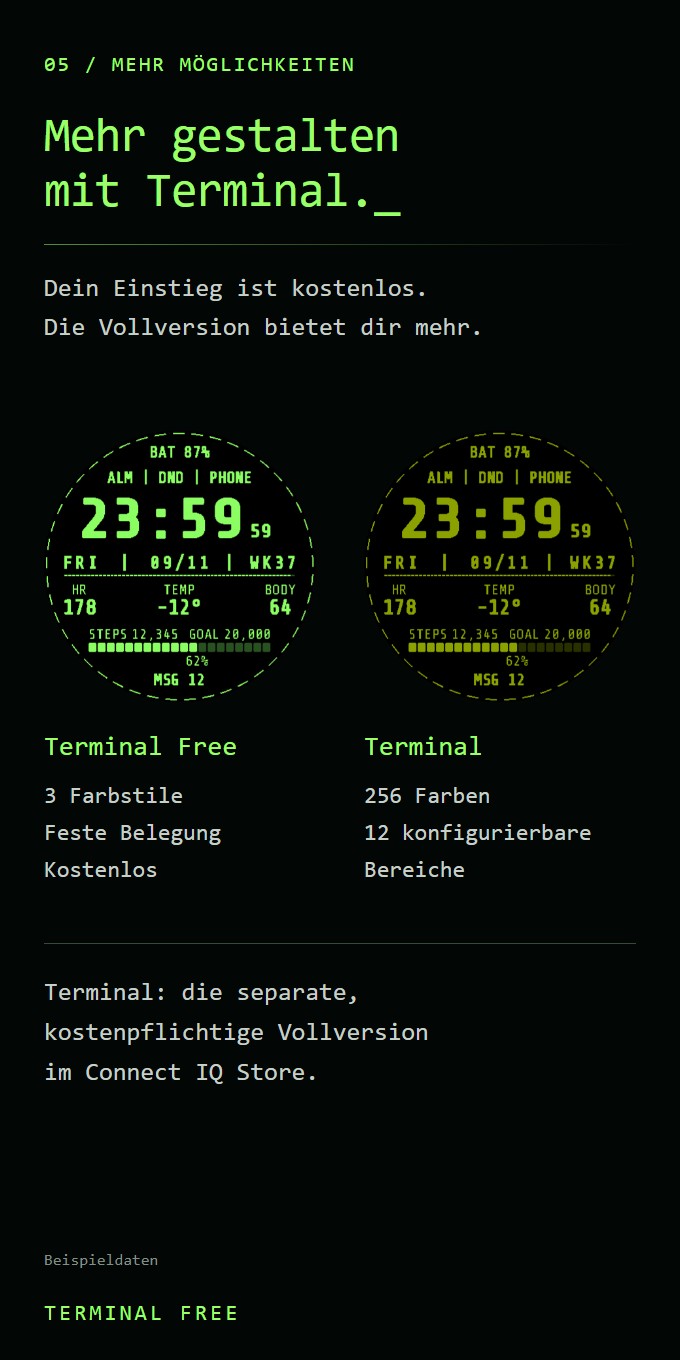 Retro Digital Free – Terminal · Screenshot 4