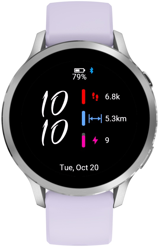 Align Sketch Lite Free Digital Watch Face · Screenshot 3
