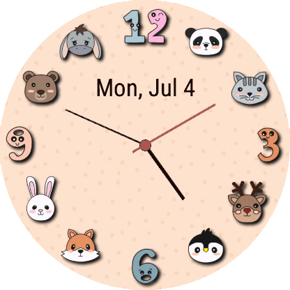Kawaii Analog (Multi Themes) · Screenshot 2