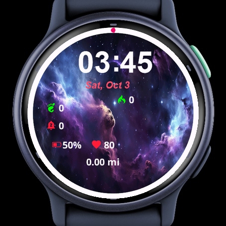 Purple Blue Nebula Stars · Screenshot 2