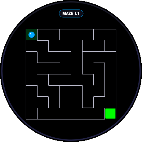 Maze Ball: Tilt Maze Game · Screenshot 1