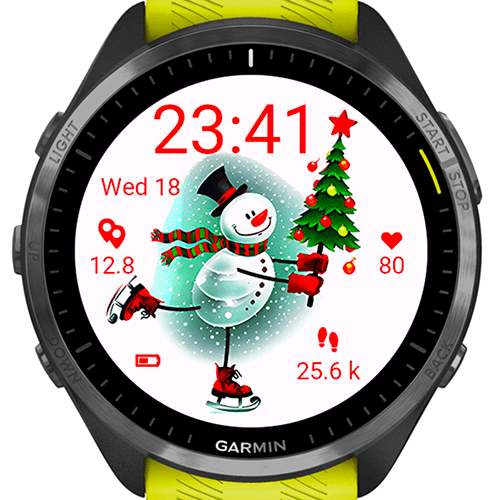 Christmas Skating Snowman G · Screenshot 1