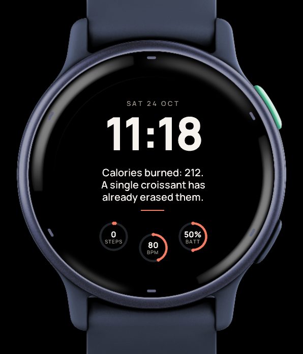 (De)Motivation Watch Face · Skjermbilde 3