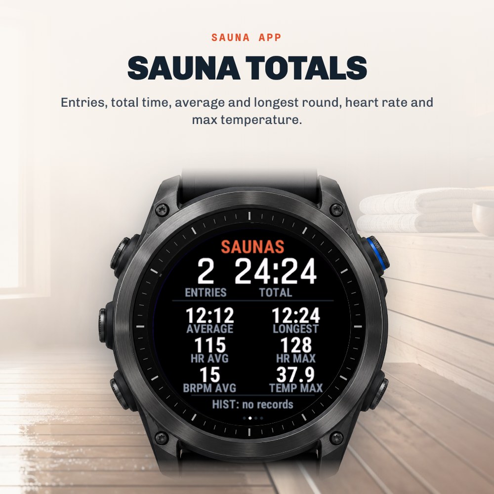 Sauna App - Sauna Tracker & HR Recovery · Screenshot 2