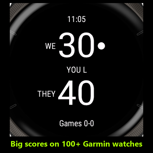 Tennis Score+ · Screenshot 2