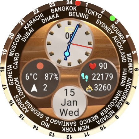 World time - OWM weather · Screenshot 2