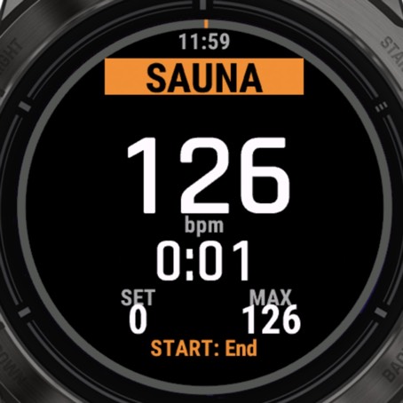 Sauna HR · Screenshot 2
