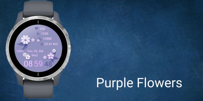 Purple Flowers · Screenshot 0