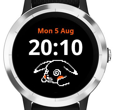 Pikachu Watchface · Screenshot 0